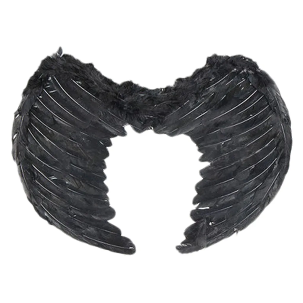 3D realistic Solid feather girl Scarves Cosplay Pretend Play Up Costume Wings scarf Plume Wings