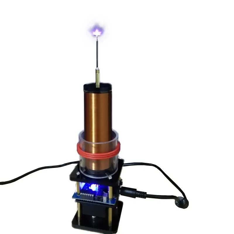 

Bluetooth Music Tesla Coil Electronic Toy Wireless Power Transmission PLL SSTC Pll Sstc Arc Singing Plasma Speakers