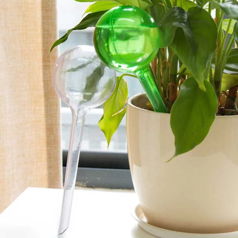 Flower Automatic Watering Device Houseplant Plant Pot Imitation Glass Bulb Watering System Drip Irrigation Garden Waterer Cans