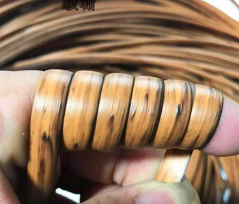 

65Meters/lot Width:8mmThickness:1.2mm Furniture accessories rattan chair repair material round flat plastic PE rattan