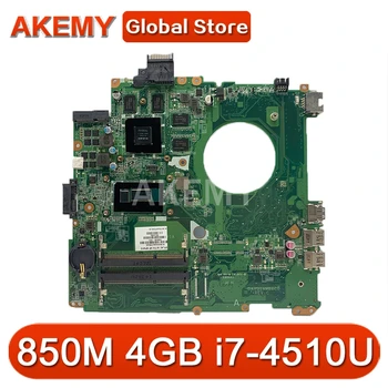 

Laptop motherboard For HP 14-u 768005-501 DAY31AMB6C0 REV:C 850M 4GB i7-4510U TPN-Q140