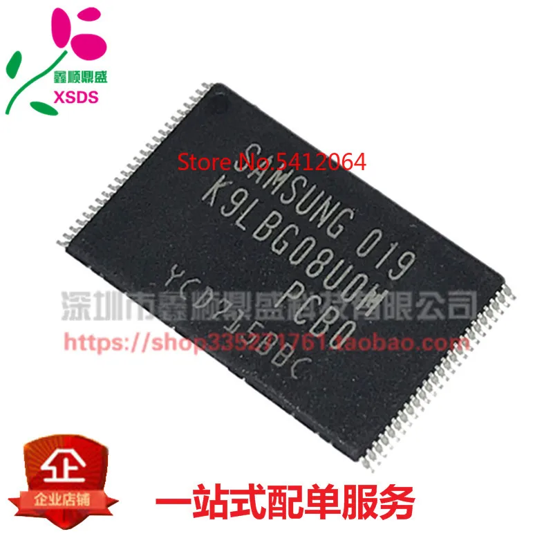 5 шт./лот K9LBG08U0M-PCB0 TSOP-48 K9LBG08UOM-PCBO