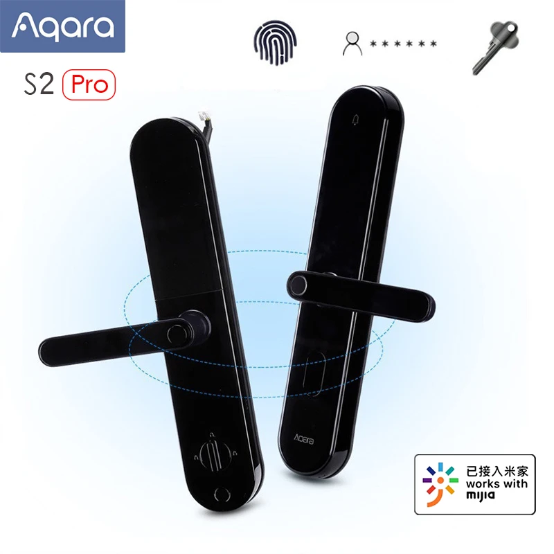 Умный дверной замок AQara S2 Pro блокировка без ключа с паролем Интеллектуальная
