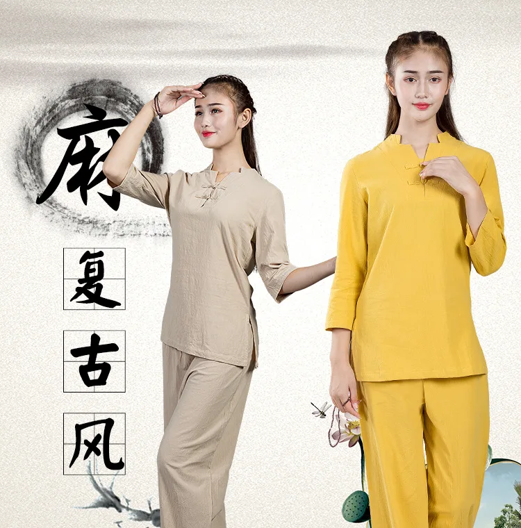 

Tai chi Uniform Cotton 5 Colors High Quality Wushu Kung fu Clothing Kids Adults Martial arts Wing Chun Suit Bardagalist set