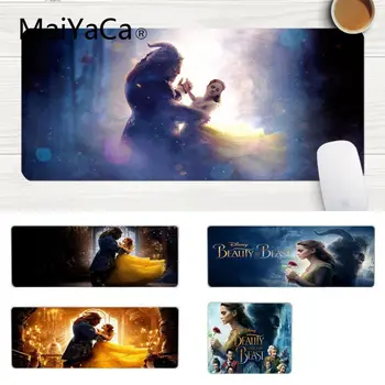

MaiYaCa version beauty and beast Customized MousePads Computer Laptop Anime Mouse Mat Laptop Gaming Lockedge Mice Mousepad