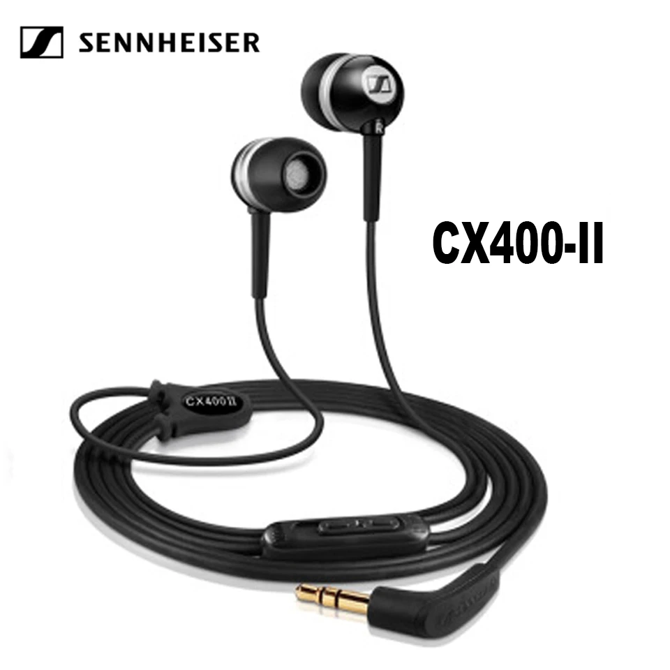 Проводные стереонаушники Sennheiser CX400II 3 5 мм гарнитура с басами спортивные наушники