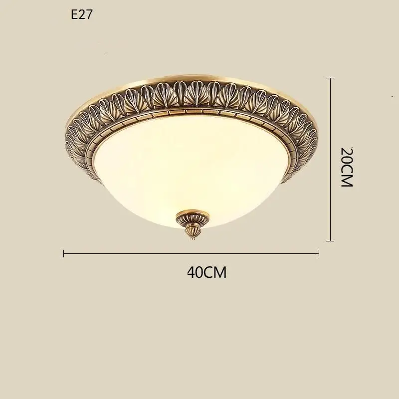 Deckenleuchte Plafonnier Винтаж лампа с плафоном Avize дома Освещение Гостиная Lampara Techo Luminaria де Teto светодиодный потолочный светильник