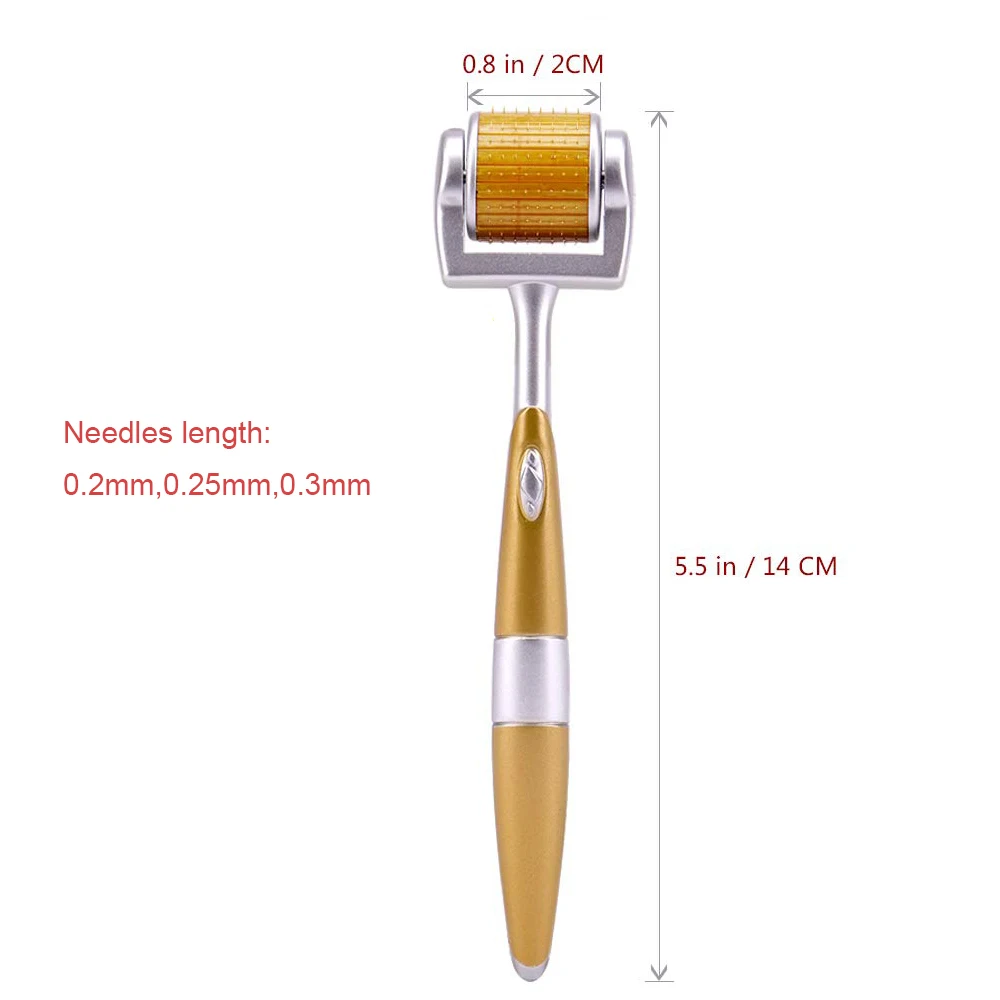 Профессиональный титановый ZGTS Derma Roller 192 игл уход за кожей лица лечение выпадения