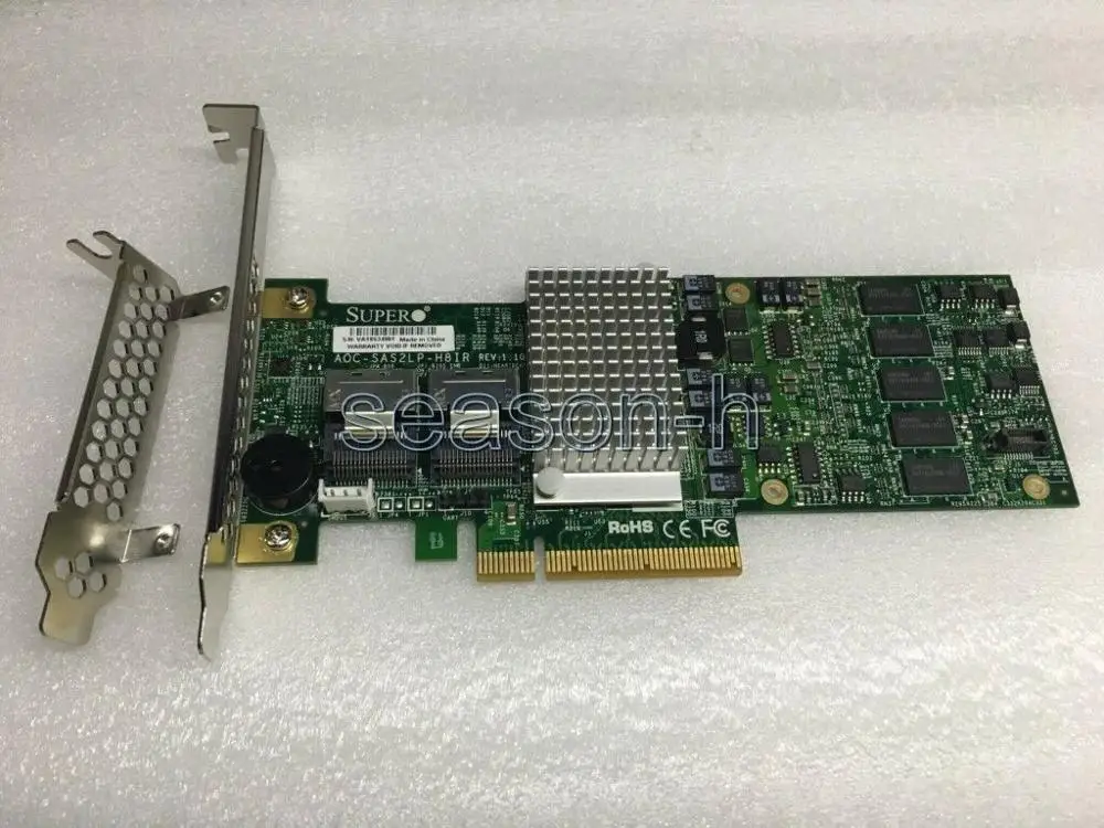 Supermicro AOC-SAS2LP-H8IR LSI2108 6Gb/s SAS 8 PORTS RAID Card Controller Full and Low profile bracket | Компьютеры и офис