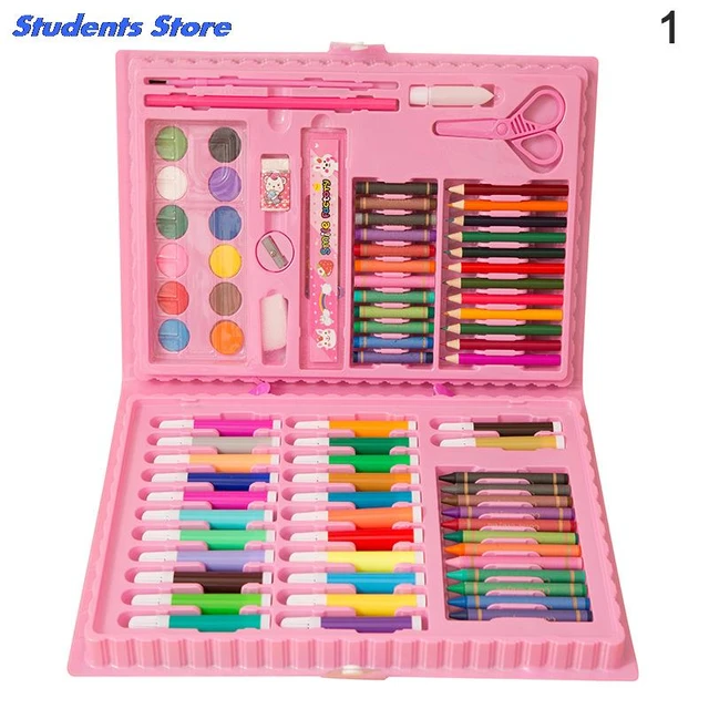 Kids 86pcs Coloring Set Painting Water Color Set 42pcs Set Art Set Children  Drawing Set Art Crayon Drawing Set