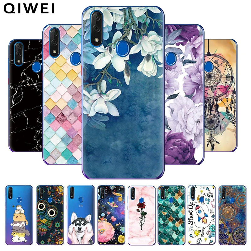 

For ZTE Blade V10 Case Cartoon Soft TPU Silicone Back Cases For ZTE Blade V10 Vita Case BladeV10 V 10 v10Vita Phone Cover Coque