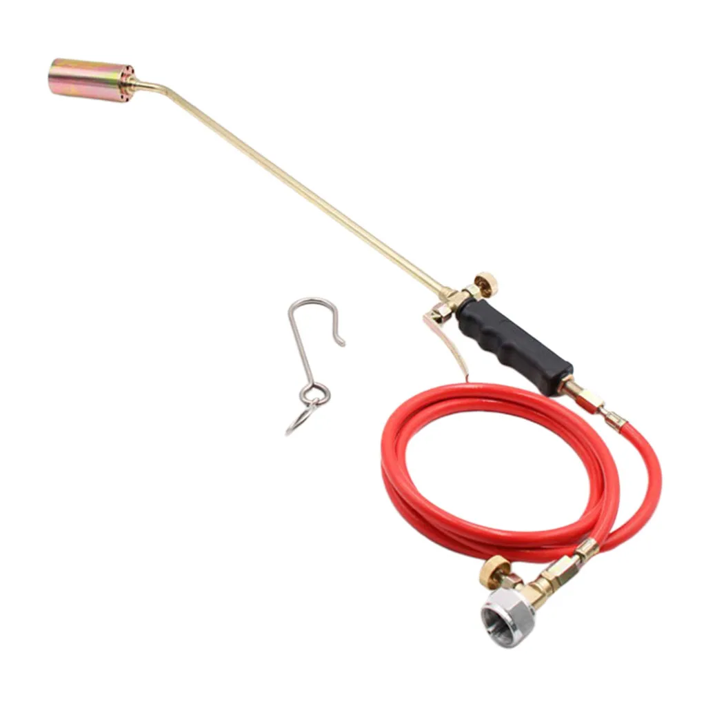 Copper Weed Burner Propane Gas Weeding Welding Torch Blowtorch For MAPP