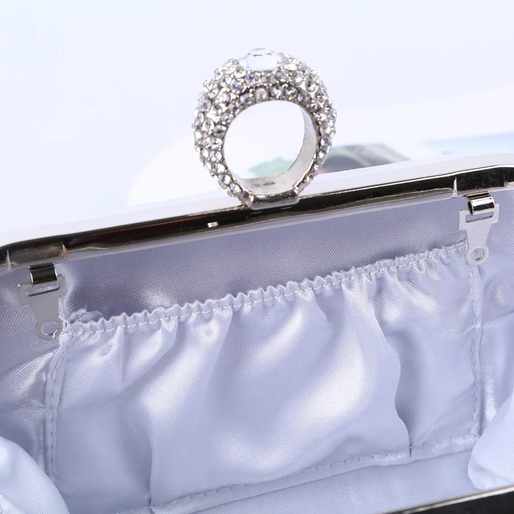 Украшение алмаз со стразами, Женская Роскошная вечерняя сумка клатч-кошелек, модная сумочка, вечерние платья для торжеств