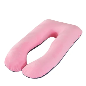 

Multifunction U-shape Pillow Reasonable Storage and Convenient Access Side Sleeping Cushion Pad Pregnancy Maternity Women