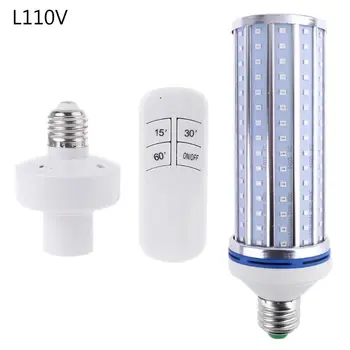 

60W UV Germicidal Lamp LED UVC Bulb E26 Disinfection Light Timing Remote Control M2EE