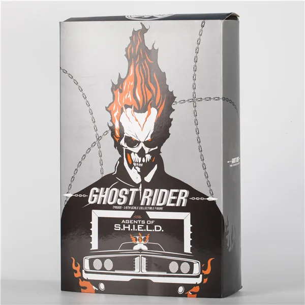 Горячие игрушки Marvel Ghost Rider Johnny Blaze ПВХ Коллекционная Фигурка Игрушки