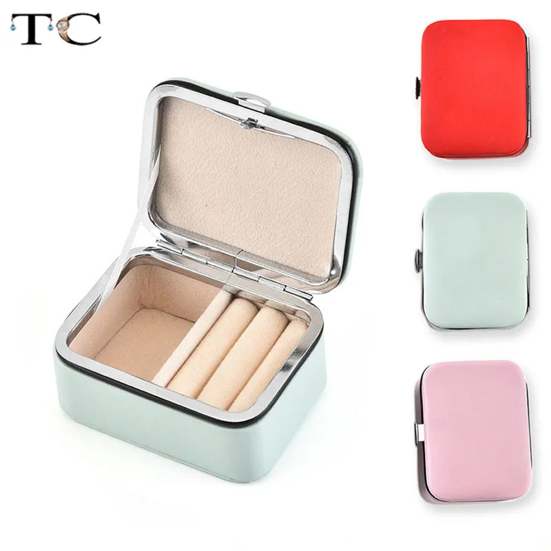 Креативная мини-коробка для хранения ювелирных изделий переносная шкатулка