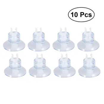 

10/20/60pcs 4mm Aquarium Fish Tank Suction Cups Airline Pump Tube Holders Clips Clamps