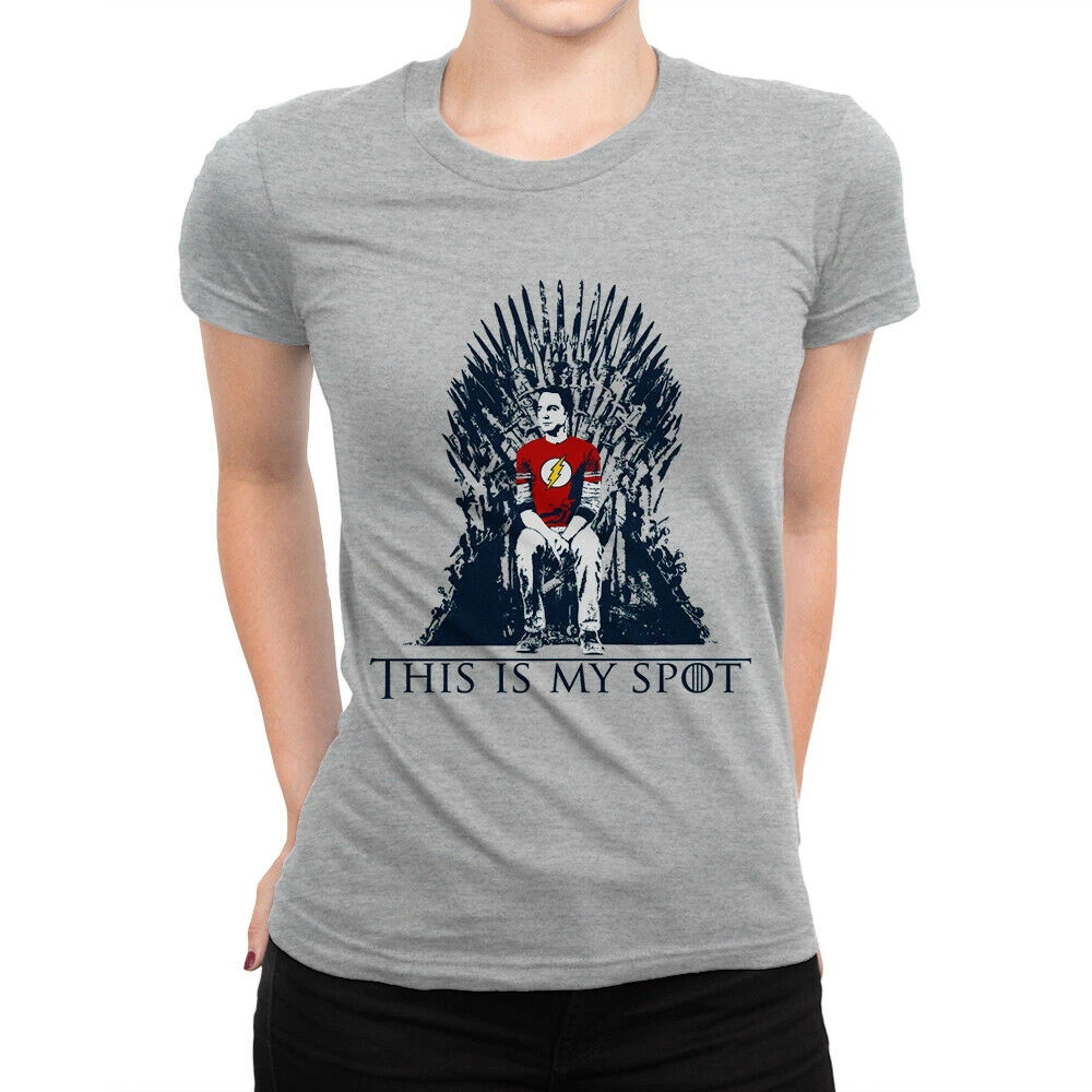 Camiseta Sheldon on Iron Throne, Camiseta de Juego de tronos, tallas para hombre y mujer, Camiseta clásica de moda|Camisetas| - AliExpress
