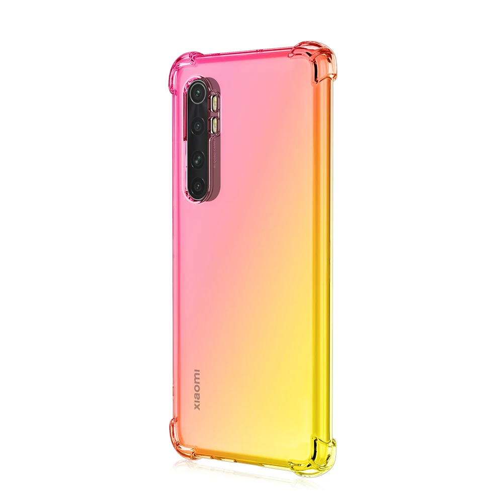 Противоударный чехол для Xiaomi Mi Note 10 Lite A3 A2 8 6X силиконовый Redmi 10X 5G 4G Go 9 se 7 6 5 Pro Poco