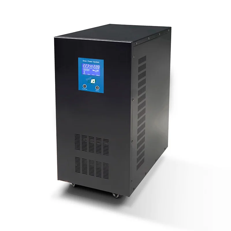 UPS инвертор 10KW с чистым синусом работающий на постоянном токе от солнечных