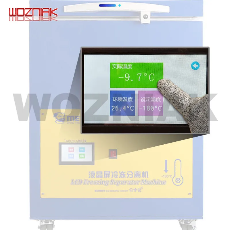 Механик-190 °C lcd сенсорный экран Сепаратор с функцией заморозки машина изогнутая панель замораживания сепаратор для полного ремонта всех телефонов