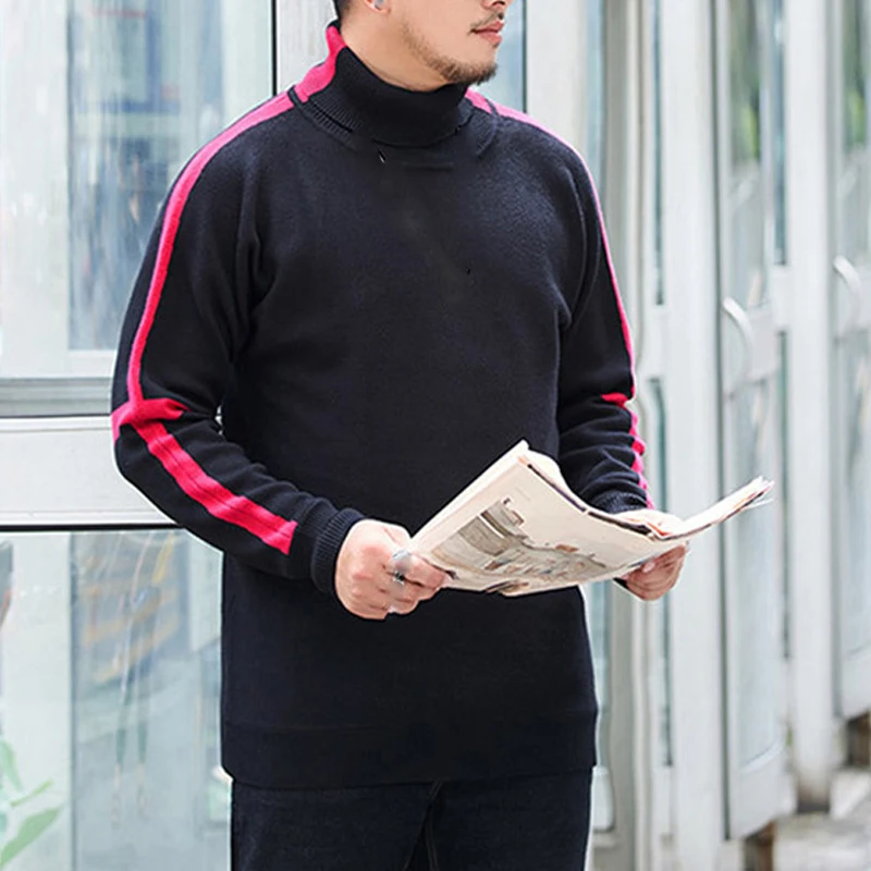 Водолазка; свитер; тонкий теплый трикотаж; вязаный джемпер с длинными рукавами; зимний Повседневный вязаный свитер в Корейском стиле