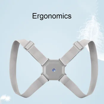 

Electric Adjustable Smart Back Posture Corrector Upper Back Brace Support Shoulder Training Belt Posture Correction Adults Kids