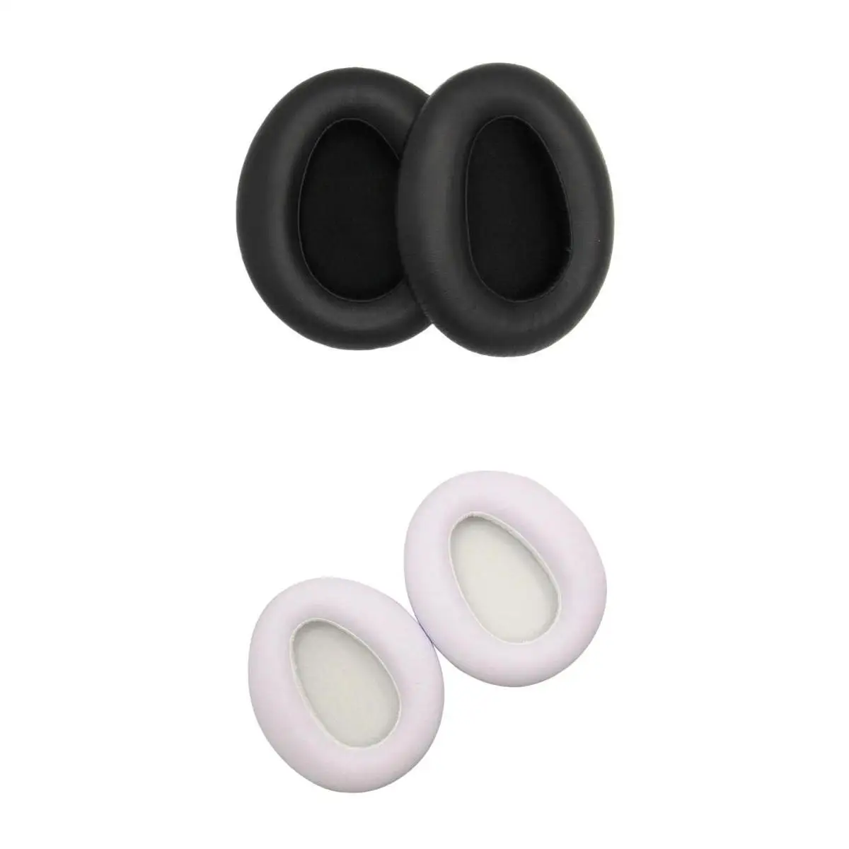 2Pairs Replacement EarPads Ear Cushions For SONY MDR-10RBT MDR-10RNC Headset