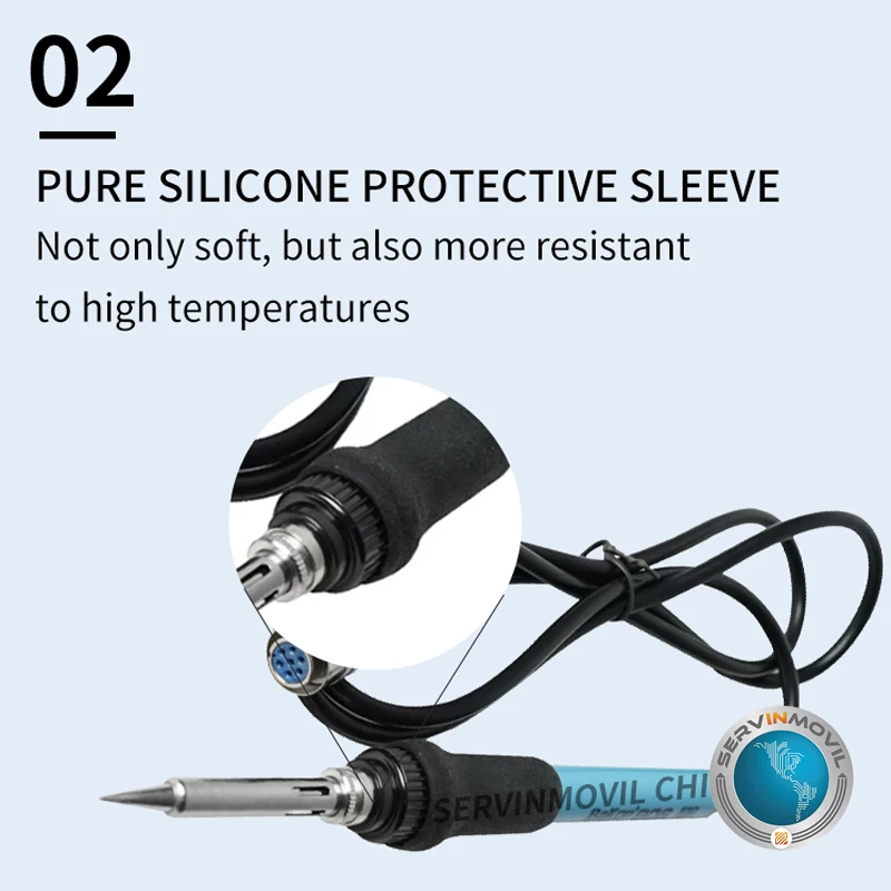 Bakon BK906 Handle for BK60 BK90 BK881 Soldering Station Original Accessories BK906 Soldering Iron Handle Accessories Heater
