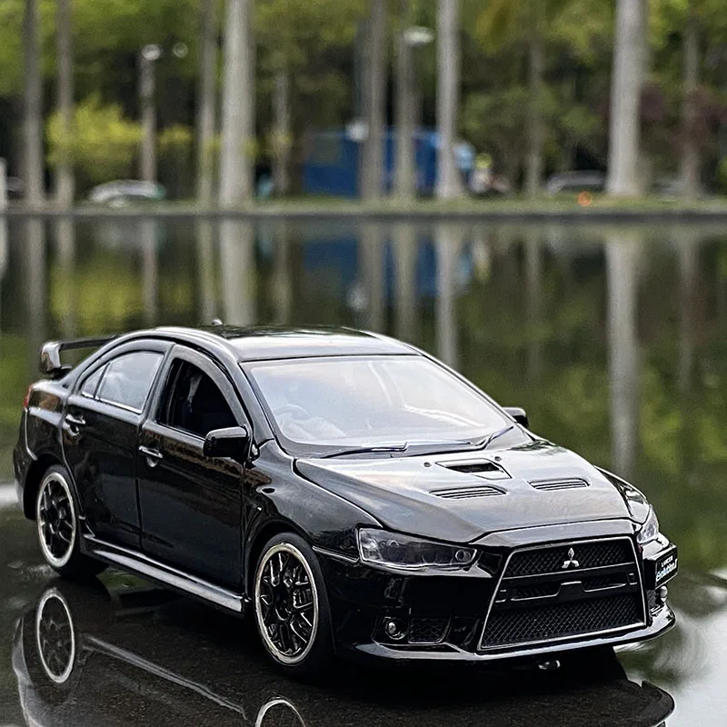 O Mitsubishi Lancer Evolution Preto: Um Ícone do JDM para Coleções