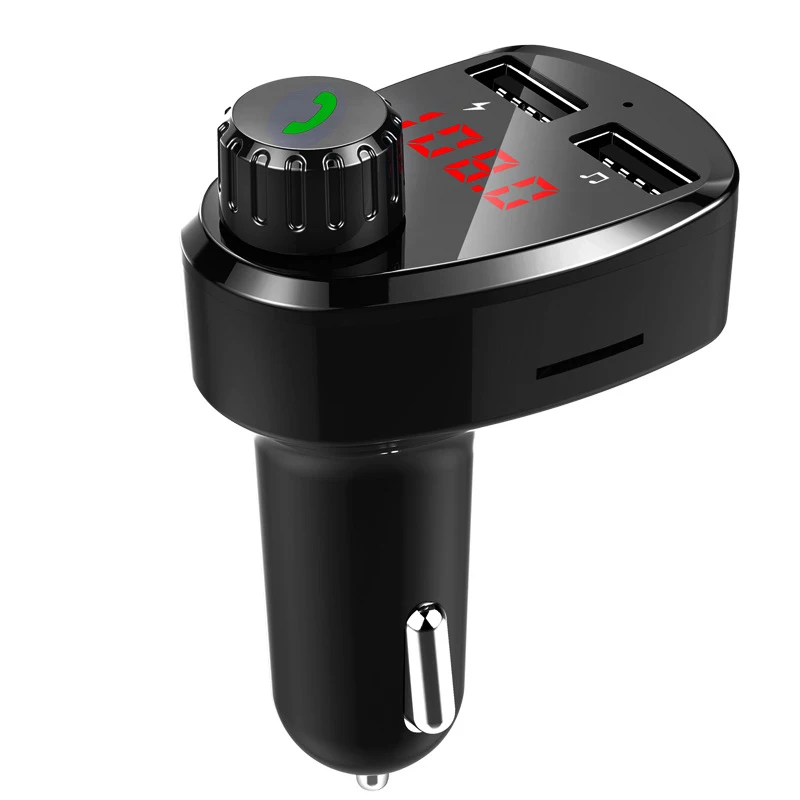 G13 G13 Автомобильный mp3 Bluetooth FM передатчик автомобильный комплект громкой связи беспроводной bluetooth MP3 плеер двойной USB QC3.0 быстрое зарядное устройство громкой связи - Формат цифровых медиаданных: G13