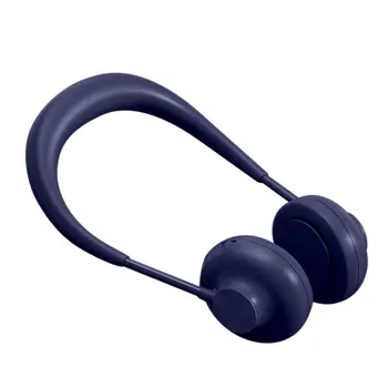 

Portable Lazy Sports Halter Fan 2 Fans Mini Hanging Neck Fan USB Rechargeable Cover Halter Sports Aromatherapy Fan