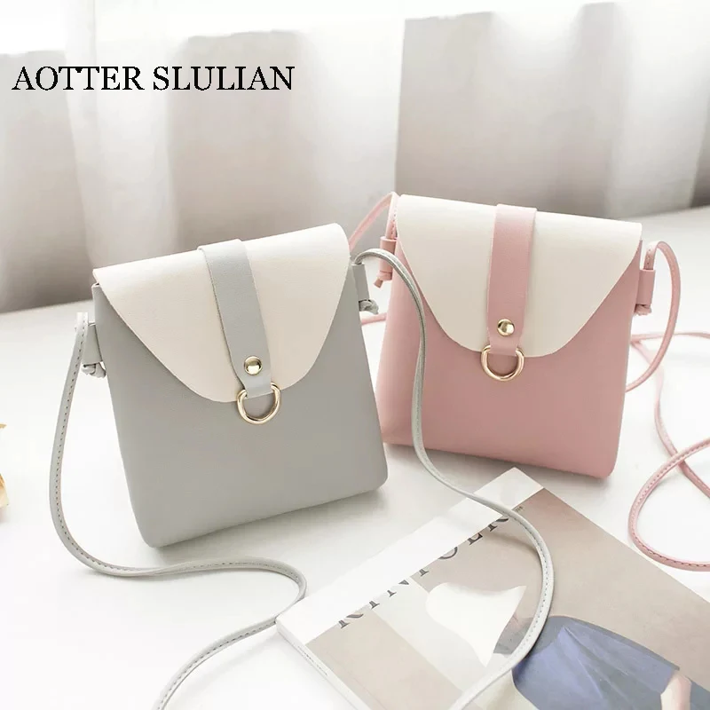 

Fashion Lady Small Handbag Messenger Bags Cute Candy Color Luxury Women Crossbody Bag Designer Wallet Mini Mobilephone Bags 2019