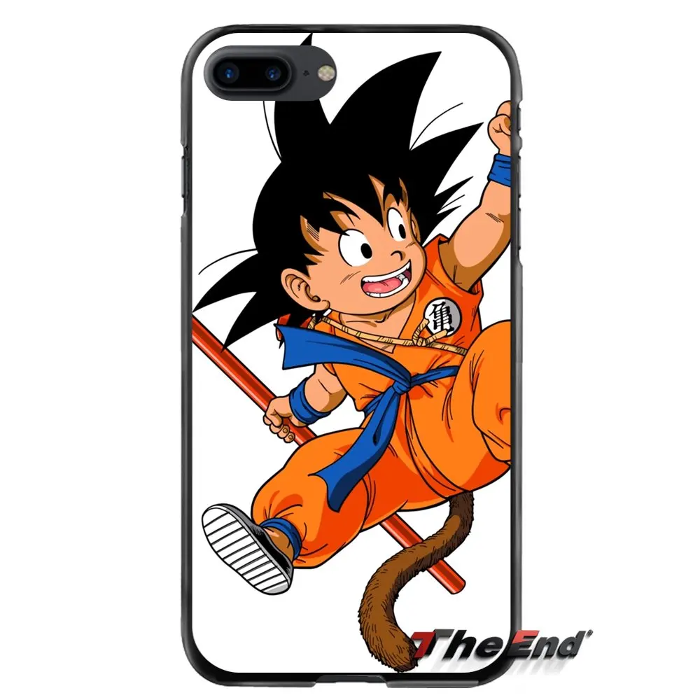 Аксессуары чехлы для телефонов Apple iPhone 4 4s 5 5S 5C SE 6 6 S 7 8 Plus X iPod Touch 4 5 6 Son Goku Dragon Ball - Цвет: images 11