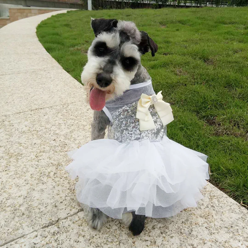 Moda princesa roupas para animais de estimação