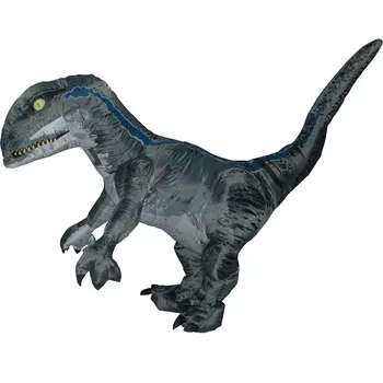 

Raptor Inflatable Costume T-REX Party Cosplay Dinosaur Costumes for Men Women Mascot Costumes Jumpsuit Anime Funny Dress