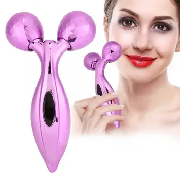 

3D Manual Facial Body Slimming Roller Massage V-Shape Face Lifting Anti Aging Tool Manual Body Massager Anti-wrinkle Care Tool