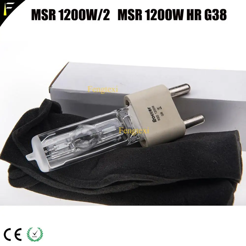MSR 1200 Вт/2 ч 1CT G38 односторонний Горячий старт этап Металлогалогенная лампа ксеноновая лампа источник источника холодного белого цвета G38 керамическая пробка