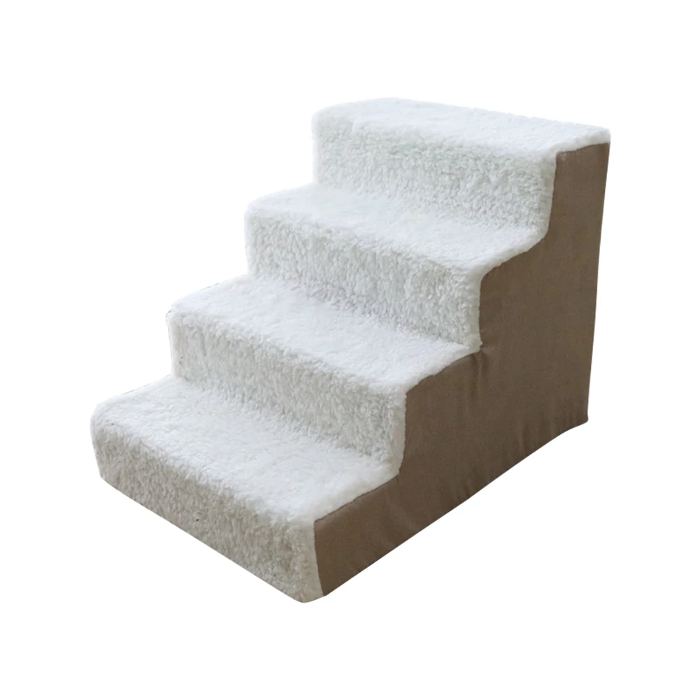 4 layer 40cm 4 ступеньки лестницы для питомца собаки маленький домик для собаки для щенка кота лестницы для питомца противоскользящие съемные лестницы для щенков и собак - Цвет: 4 layer 40cm