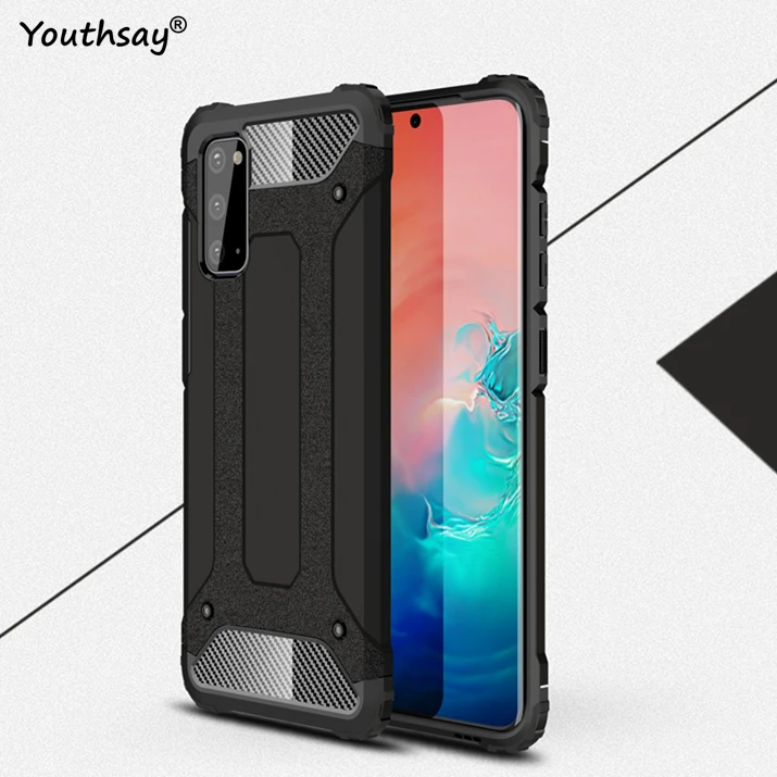 For Samsung Galaxy S20 Case Cover Fundas Rubber Armor Protective Phone | Мобильные телефоны и аксессуары