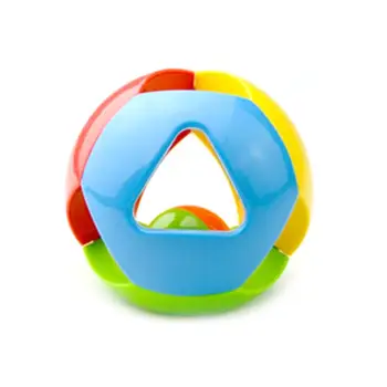 

Baby Rattle Ball Toy Hand Catch Grasp Shaking Shaker Bell Sensory Developmental Toy Bath Ball for Toddler Infants