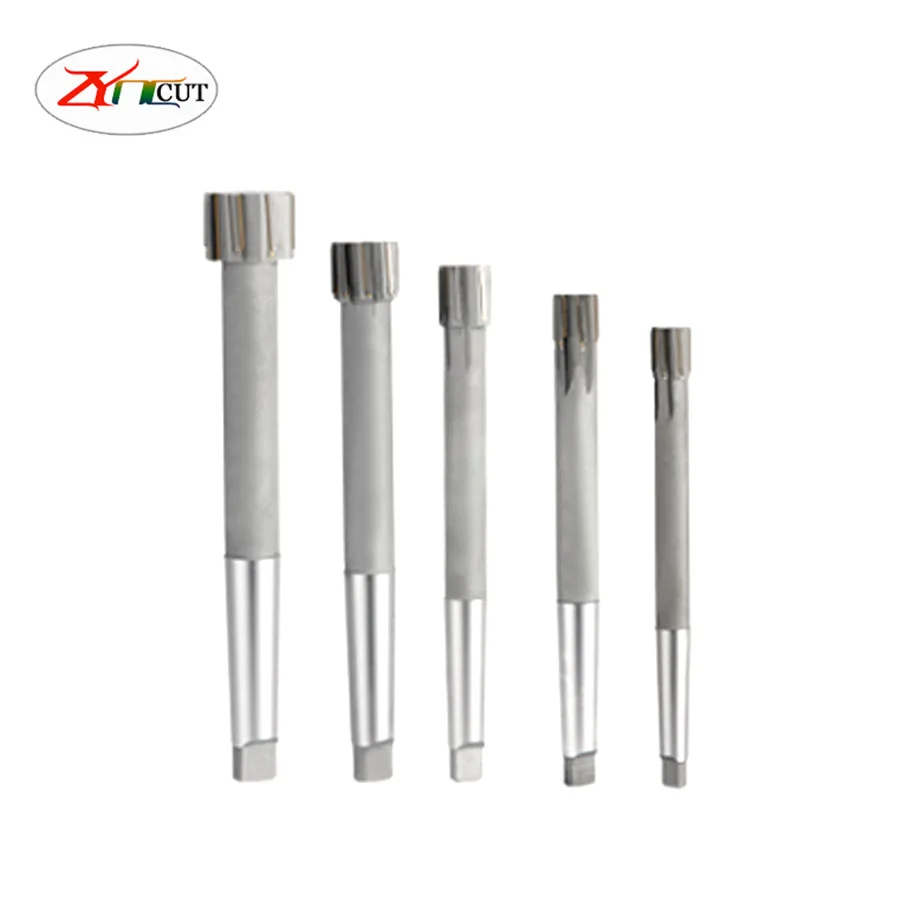 Morse MT2 MT3 MT4 10-50mm H7 High speed steel Carbide inlaid machine reamer with taper shank inlaid with tungsten steel reamer 2