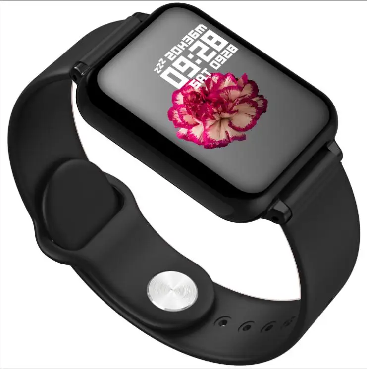 

B57 color screen smart watch 1.5 inch OLED heart rate blood pressure oximeter step bluetooth watch for men women children
