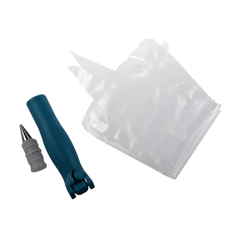 

Pastry Nozzle Tips SugarCraft Fondant Cake Icing Piping Bag Decorating Pen Set(Blue)