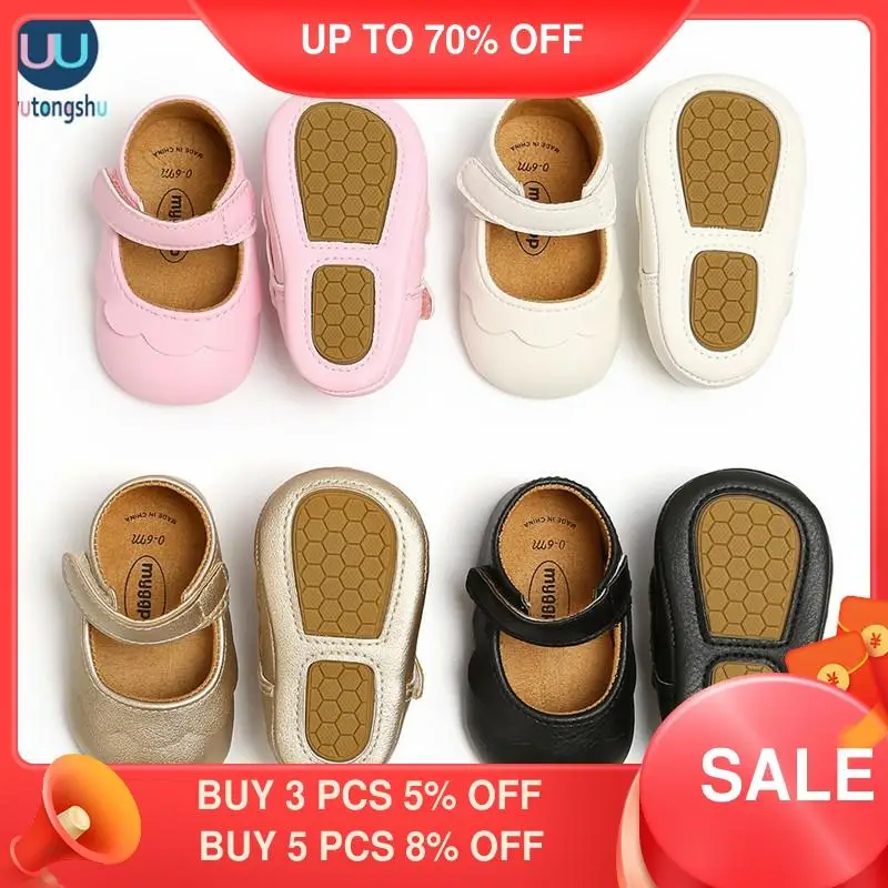 

Baby Shoes Princess Party Newborn Infant Newborn Casual Comfor Cotton Sole Anti-slip First Walkers Crawl Crib Moccasins Shoes