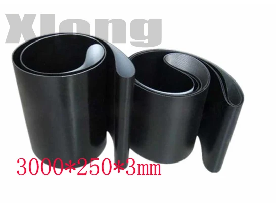 

3000x250x3 mm Green PVC Flat Belt Light Assembly Line Industrial Belt Conveyor Flat Belt Conveyor Climbing Belt