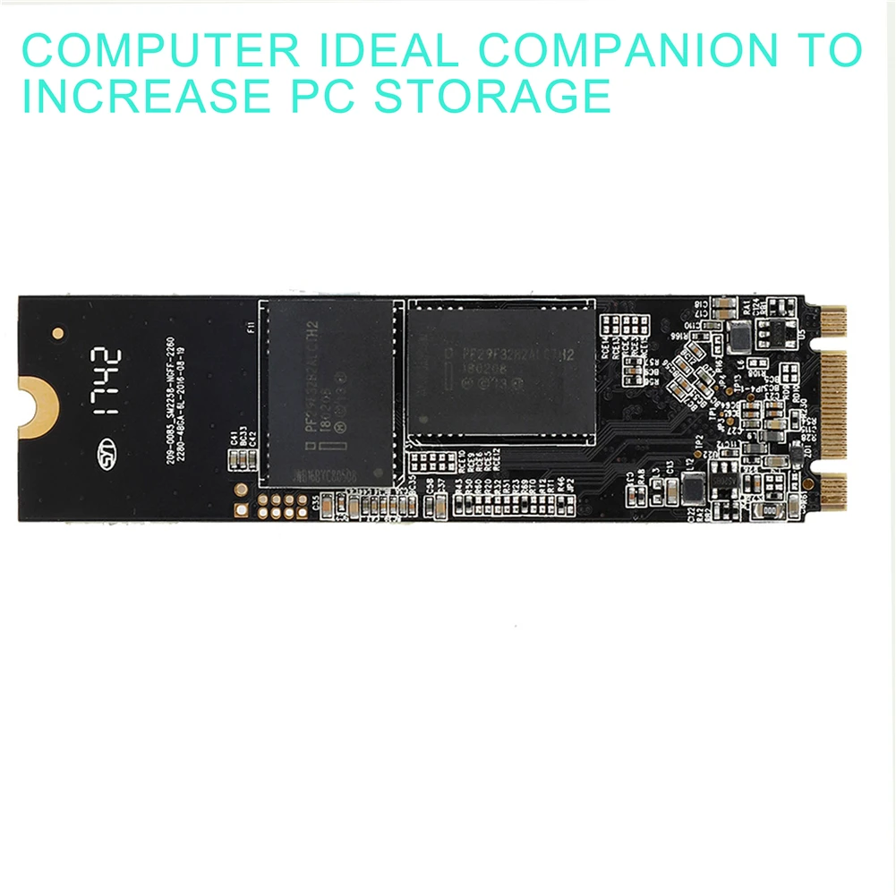 JUHOR M.2 SSD 128GB 256GB HDD 2280 NGFF SSD M2 SATA 1 ТБ 2 ТБ жесткий диск для ноутбука Настольный