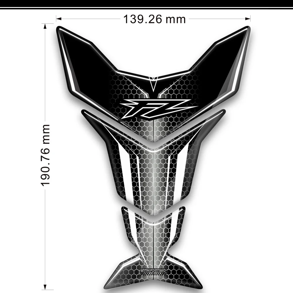 

Motorcycle Tank Pad Protector Decal Stickers For Yamaha FZ6 FZ6N FZ8 FZ8N FZ1 FZ1000 FZ07 FZ09 FZ10 TankPad Emblem Badge Logo