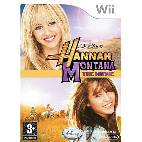 DVD. Hannah Montana: The Movie (Wii) | Электроника
